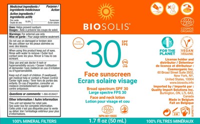 SPF30 Face tube.jpg SPF30 Face bottle - SPF30 Face tube